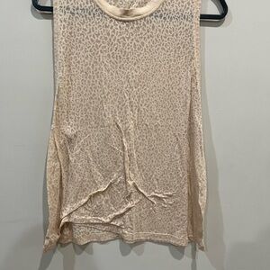 Leopard Print Lululemon Tank Top
